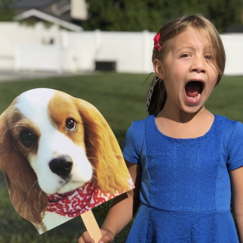 Custom Dog Head Cutouts
