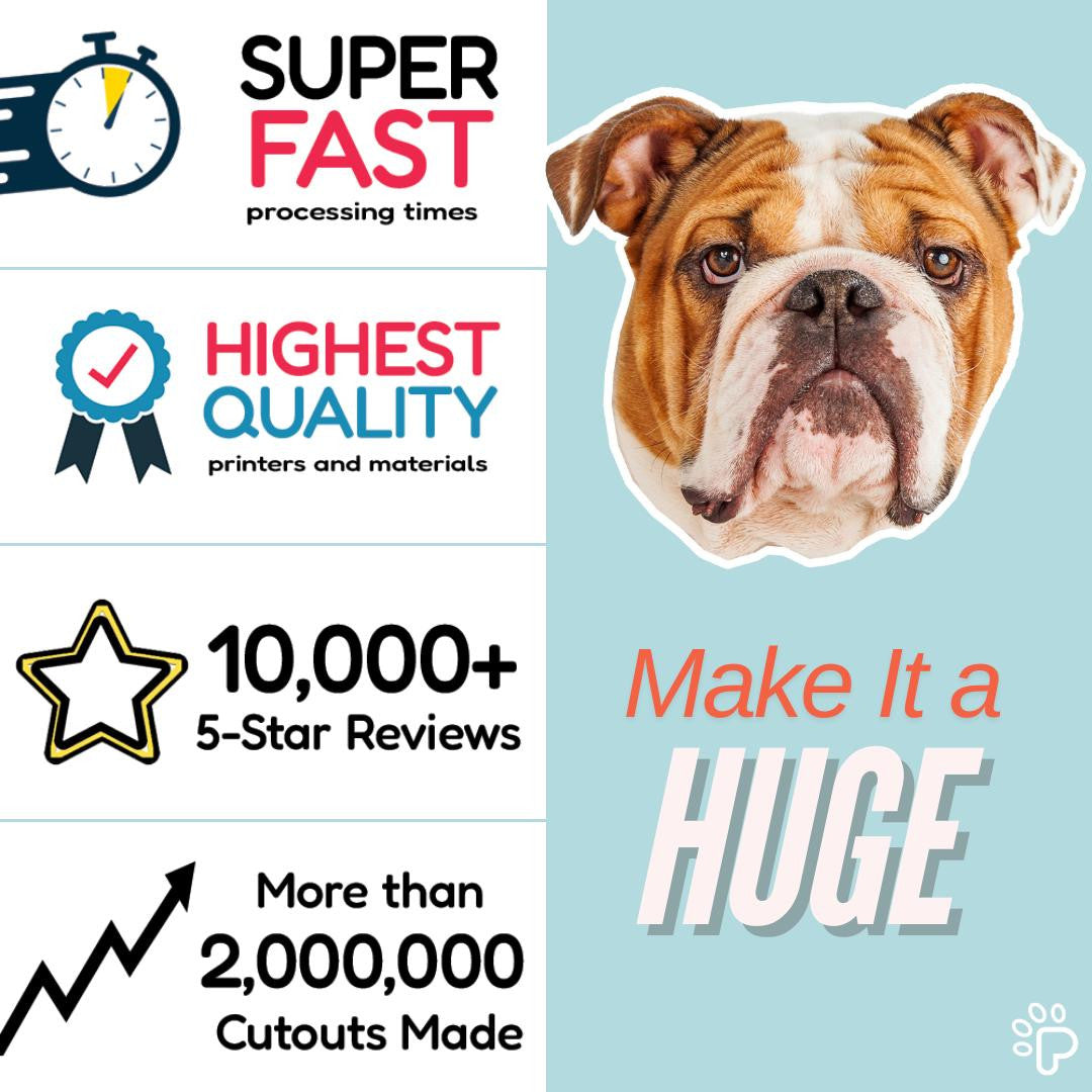 Custom Huge Head Cutouts